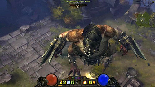 Огромные монстры в игре Diablo 3